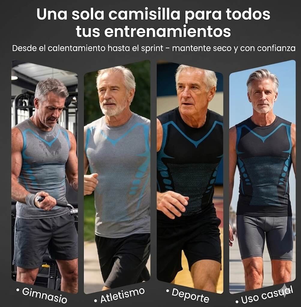Moldea el cuerpo y sin mangas – Invisible bajo la ropa 🕶️