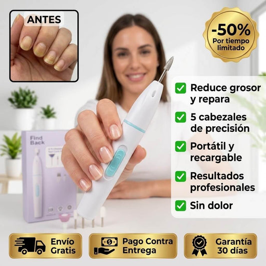 Lima Eléctrica Portátil Para Uñas 5 en 1