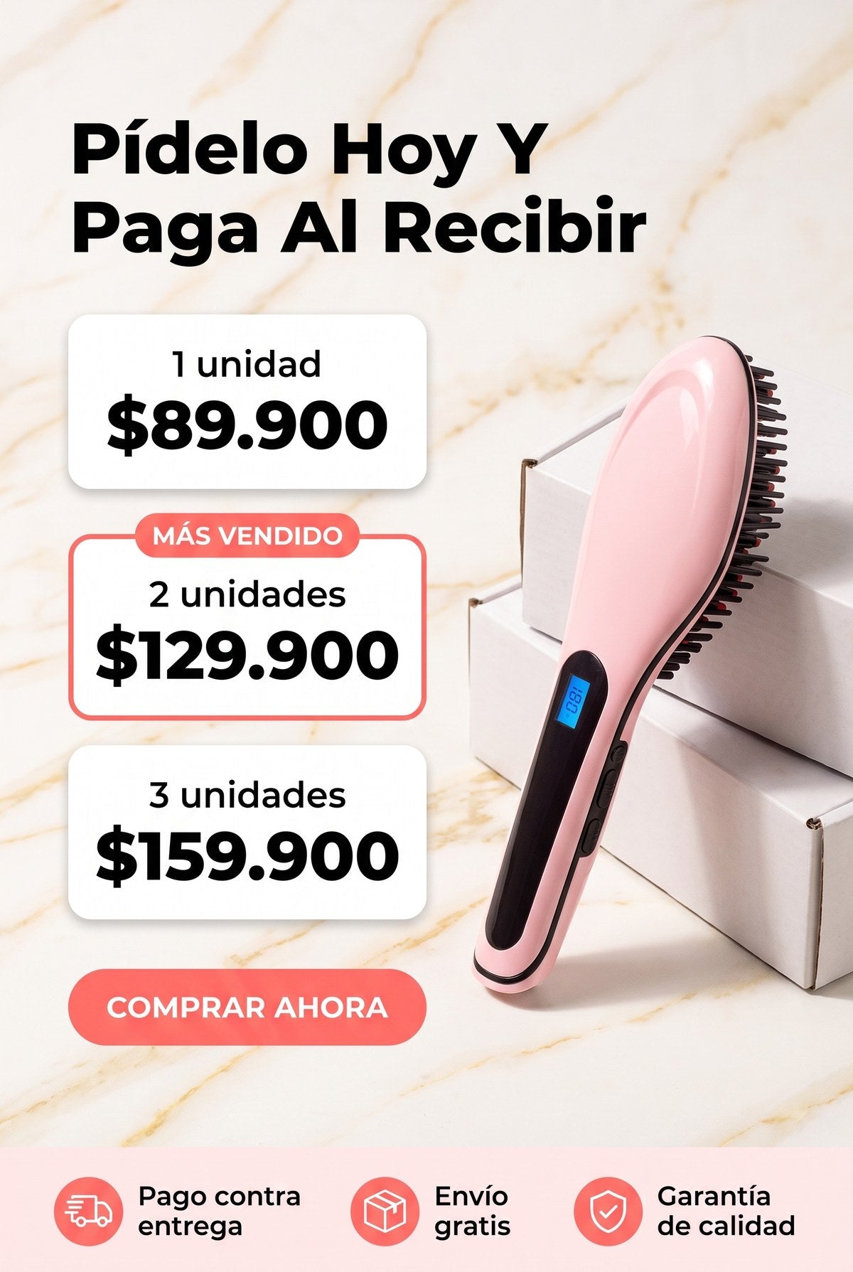 Oferta: 1, 2 o 3 unidades con pago contra entrega