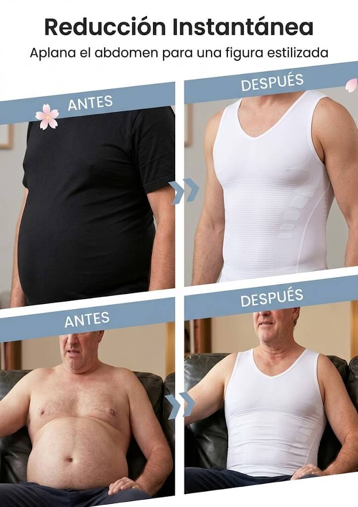 Moldea el cuerpo y sin mangas – Invisible bajo la ropa 🕶️